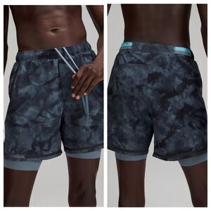 LULULEMON MEN SURGE SHORT
6" LINED BOLD LINES SPRAY